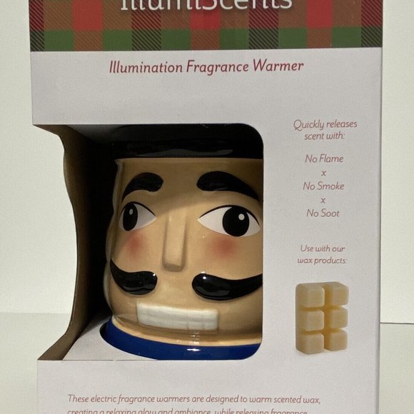 Illumiscents Nutcracker Fragrance Warmer For Scented Wax Melts Christmas Holiday - Picture 5 of 9